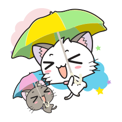 [LINEスタンプ] Hoshi ＆ Luna Diary 3の画像（メイン）