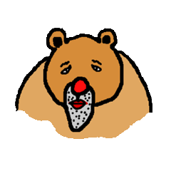 [LINEスタンプ] アゴグマの画像（メイン）