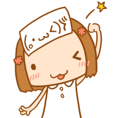 [LINEスタンプ] 顔文字ちゃんの画像（メイン）