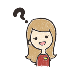 [LINEスタンプ] くれよん女子