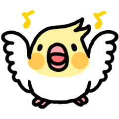 [LINEスタンプ] オカメインコ「おかめいんこっこ」の画像（メイン）