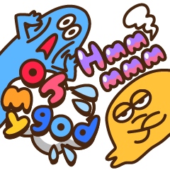 [LINEスタンプ] ふわふわポップメッセージ