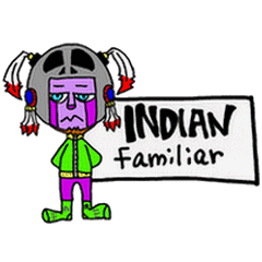 [LINEスタンプ] MR.ダイアン FROM INDIAN familiar
