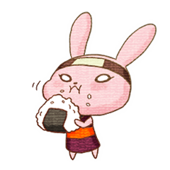 [LINEスタンプ] 忍者はんなりちゃん♪の画像（メイン）