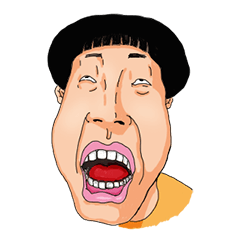 [LINEスタンプ] 全力変顔