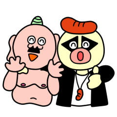 [LINEスタンプ] まいにちノーテンキ