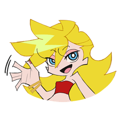 [LINEスタンプ] Panty ＆ Stocking with Garterbelt