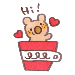 [LINEスタンプ] Bon！bearの画像（メイン）