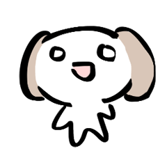 [LINEスタンプ] たぶん、イヌ
