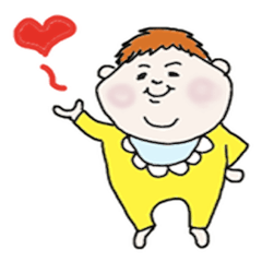 [LINEスタンプ] ある日のにこぞう