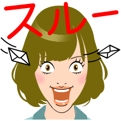 [LINEスタンプ] 美女トークの画像（メイン）