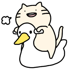 [LINEスタンプ] おなじかおのねこ