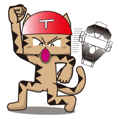 [LINEスタンプ] 西の野球狂猫登場！TM-Cat ＆ M-Mouse vol.6