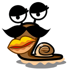 [LINEスタンプ] Snail boss