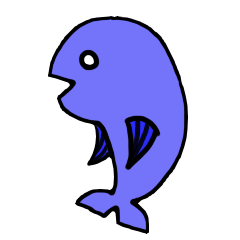 [LINEスタンプ] お魚の画像（メイン）