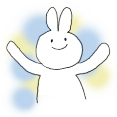 [LINEスタンプ] うさぎさん