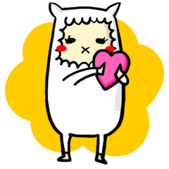 [LINEスタンプ] ころすけのアルパカさん