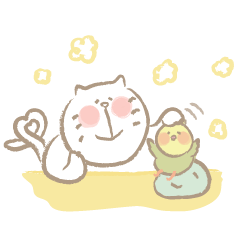 [LINEスタンプ] にゃんこラクガキ