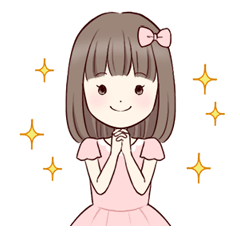 [LINEスタンプ] Little girl☆