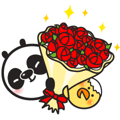 [LINEスタンプ] Chic Panda Ver.1