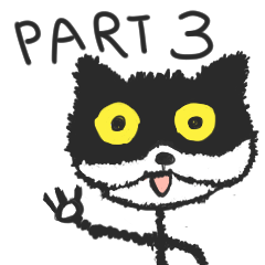 [LINEスタンプ] ケン猫(KEN the CAT) パート3！