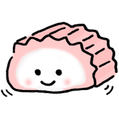 [LINEスタンプ] すあまのすーちゃんの画像（メイン）