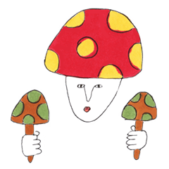 [LINEスタンプ] shimaoのシュールキャラクタースタンプ