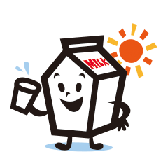 [LINEスタンプ] MILKちゃん