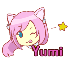 [LINEスタンプ] Yumiの画像（メイン）