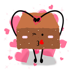 [LINEスタンプ] Bellony Brownieの画像（メイン）