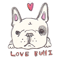 [LINEスタンプ] LOVE BUHIの画像（メイン）