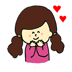 [LINEスタンプ] 女の子のゆるゆるスタンプ