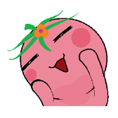 [LINEスタンプ] Lovely tomato