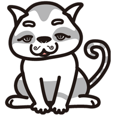 [LINEスタンプ] えむじねこ