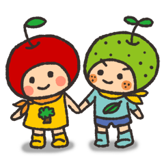 [LINEスタンプ] あぷうとあおじろう