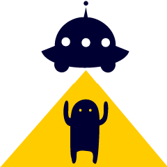 [LINEスタンプ] 宇宙人スタンプ