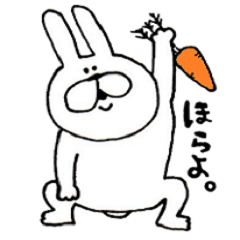 [LINEスタンプ] うさぎ時々ひよこ。