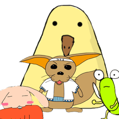 [LINEスタンプ] 愉快な動物たち