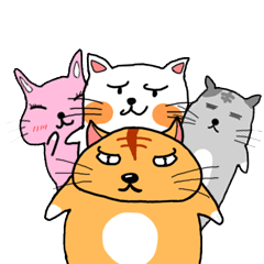 [LINEスタンプ] ブサねこ