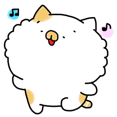 [LINEスタンプ] もふねこの画像（メイン）