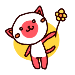 [LINEスタンプ] シャムねこのモモの画像（メイン）