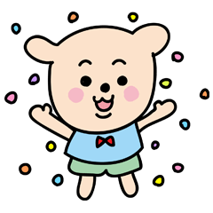 [LINEスタンプ] クマくんの日常の画像（メイン）