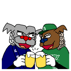 [LINEスタンプ] チーム尾組