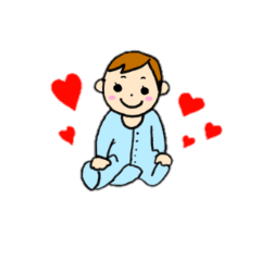 [LINEスタンプ] あかちゃんの毎日。の画像（メイン）