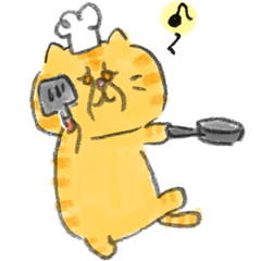 [LINEスタンプ] ぶさ猫むぎ