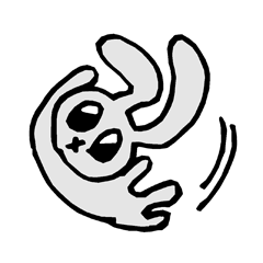 [LINEスタンプ] これは確実にウサギです