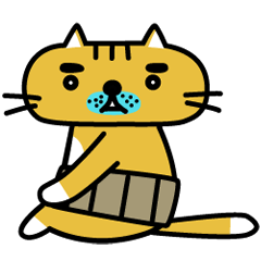 [LINEスタンプ] おっさんねこ2