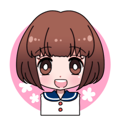 [LINEスタンプ] おかっぱちゃんの画像（メイン）