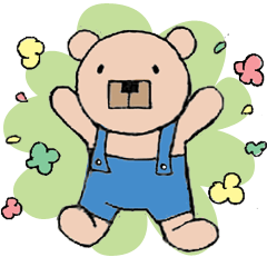 [LINEスタンプ] かくばなちゃん！
