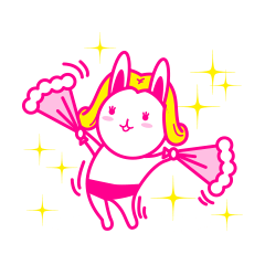 [LINEスタンプ] ぷりてぃ☆うさ姐